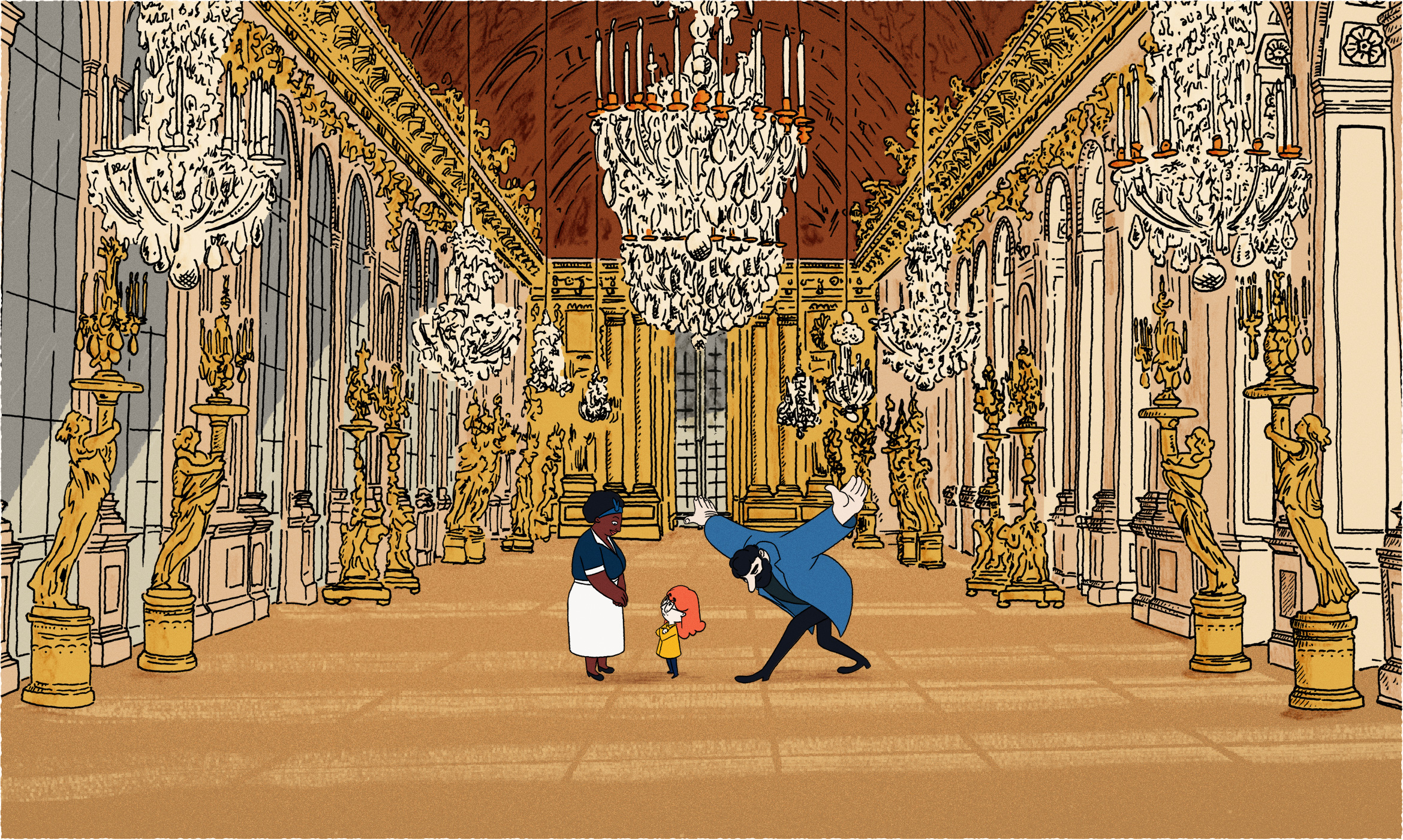 La vie de Château - La Galerie des glaces de Versailles