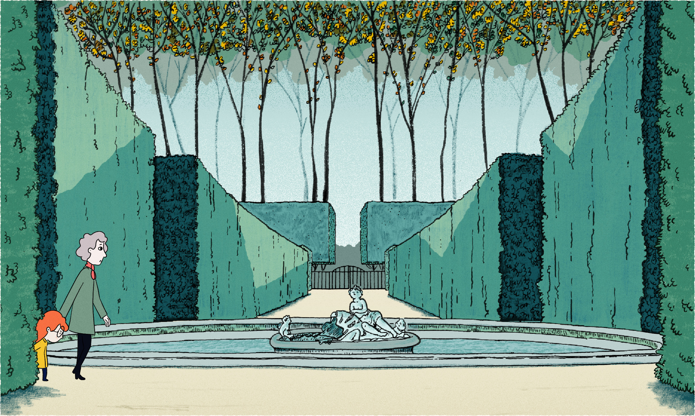 La vie de Château - le jardin de Versailles